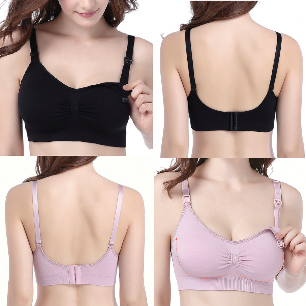 Mothercare x Pret-A-Pregger Seamless Nursing Bra - 2 Pack