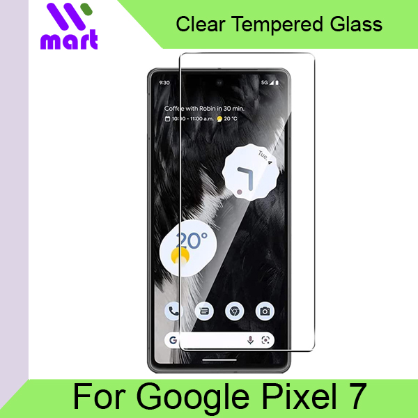 Google Pixel 7 Tempered Glass Clear Screen Protector for Pixel 7 / Pixel 6 / Pixel 6A / Pixel 5 / Pixel 4 XL / PIxel 4A / Pixel 3A XL / Pixel 3 XL / Pixel 2 XL