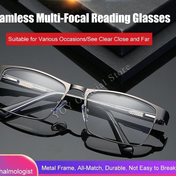 VIVINICE Gotham [Made in Japan] Professional Steel Reading Glasses