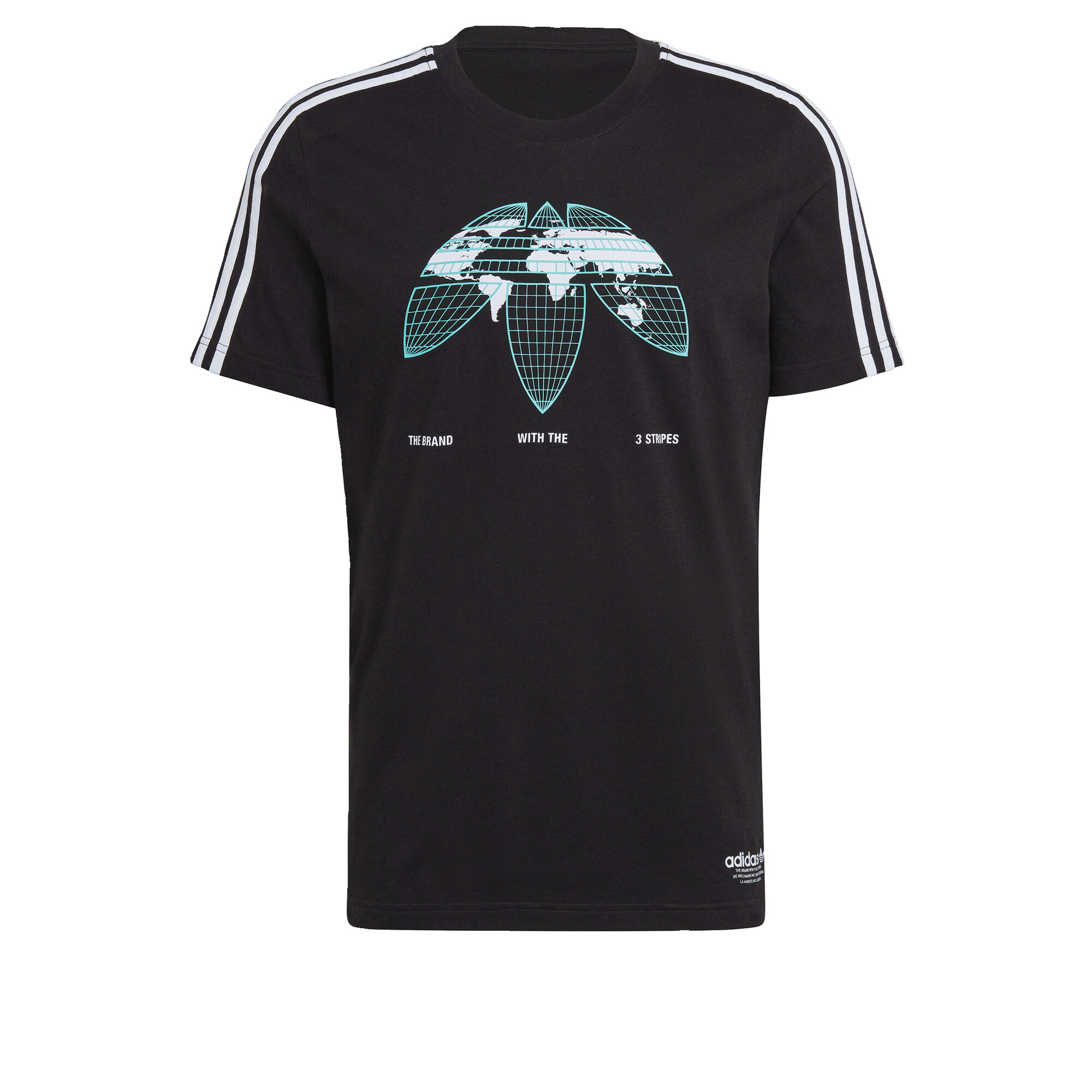 adidas ORIGINALS Graphics United T-Shirt Men Black HF4906