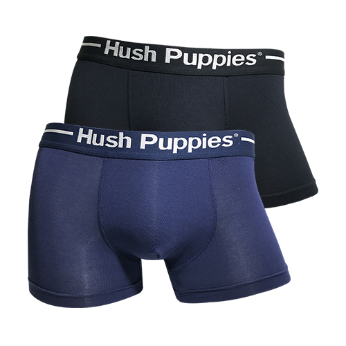 HUSH PUPPIES 2PCS MENS BOXER BRIEFS #308466 - EVERGREEN