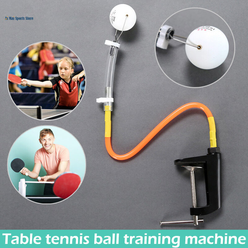 Table Tennis Training Robot Fixed Rapid Rebound Pingpong Ball Machine Trainer Ai Mai