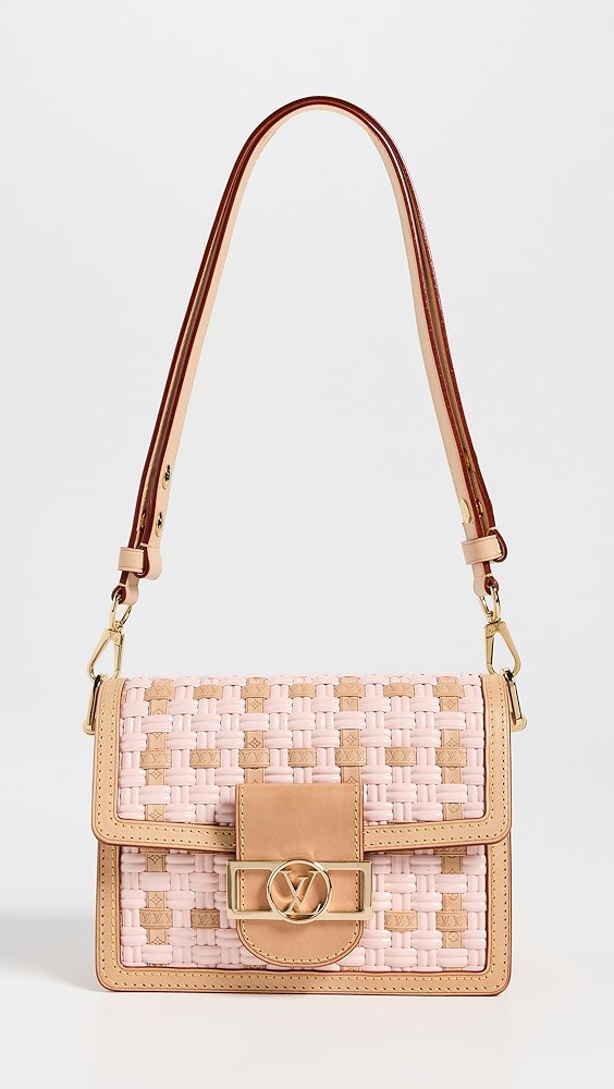 Louis Vuitton Woven Dauphine MM Crossbody Bag