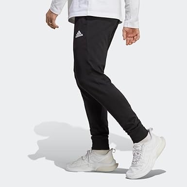 adidas Men's Essentials Single Jersey Tapered Cuff Pant
